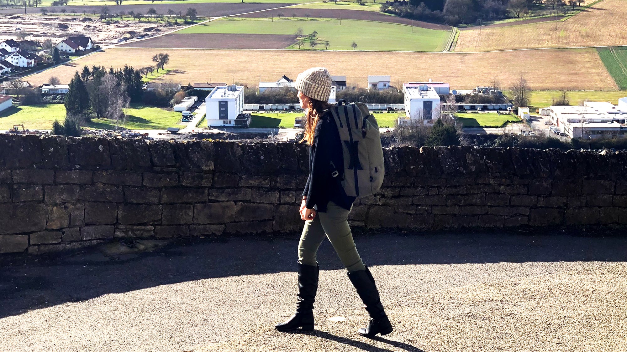 Grandcart Backpack Field Test: Elizabeth in Germany