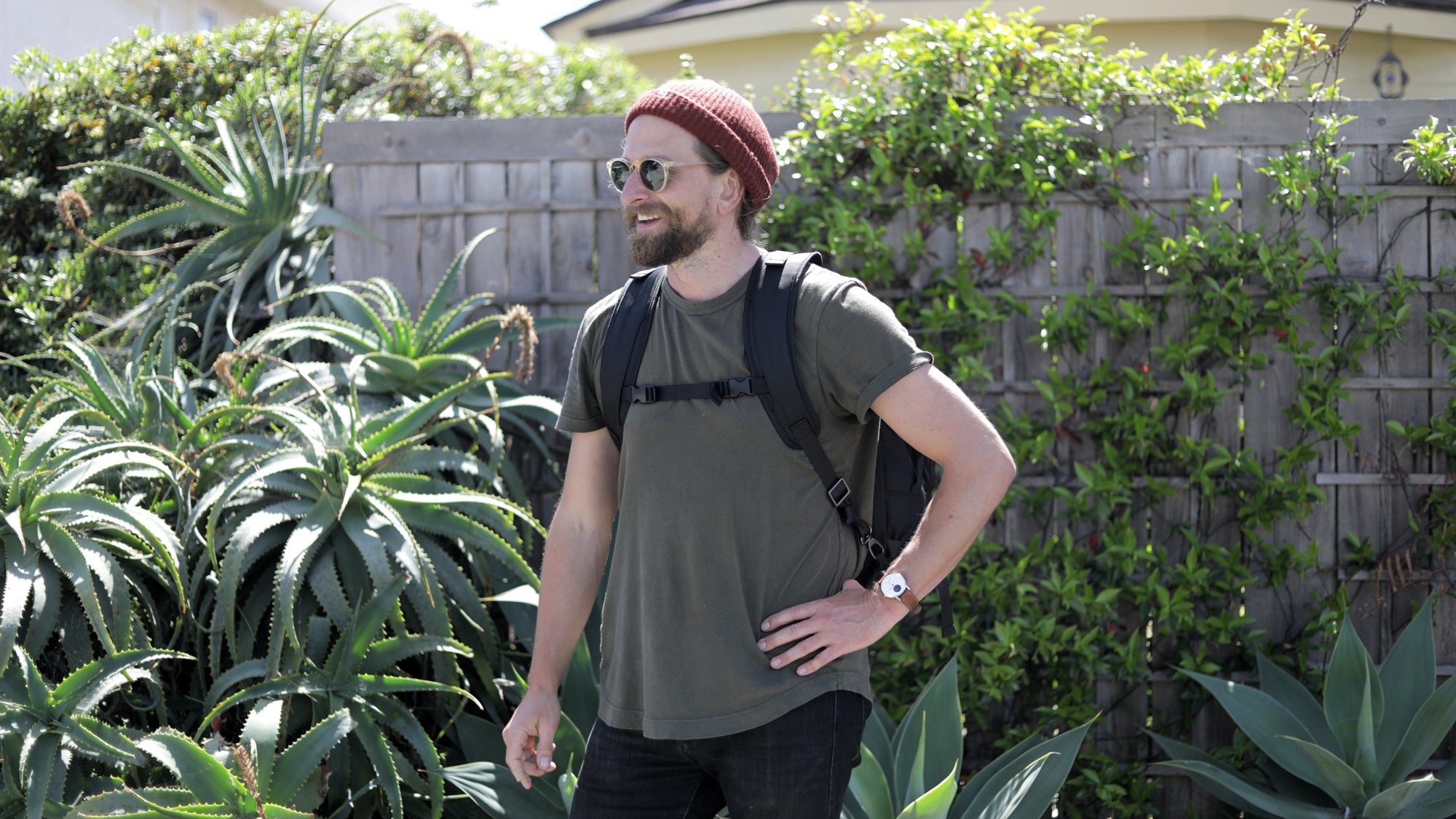 The Grandcart backpack in collaboration with Chase Reeves